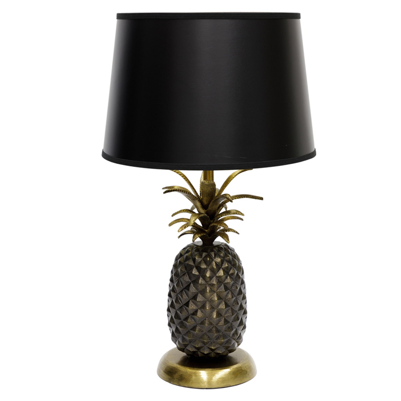 Настольная лампа Tropical Pineapple Черный Золотой Настольная лампа Tropical Pineapple Черный Золотой в Липецке | Loft Concept