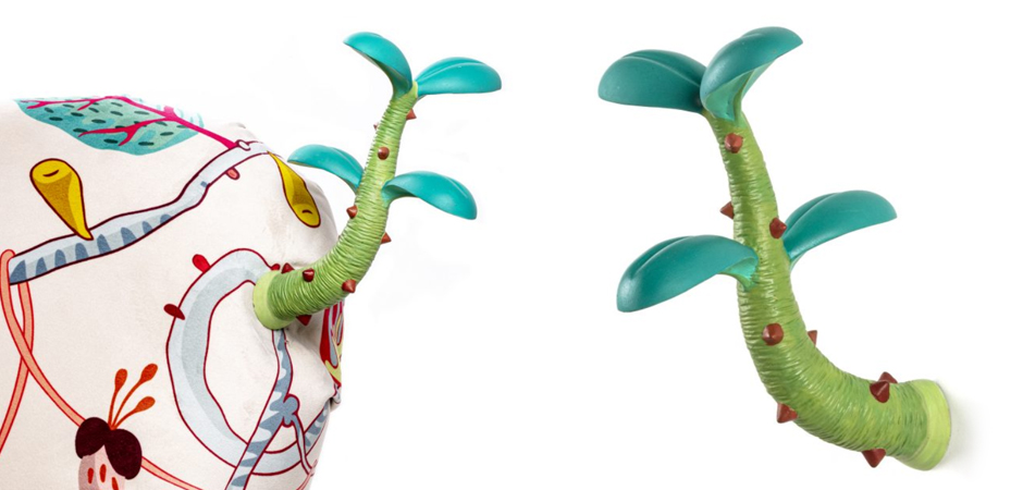 Аксессуар Seletti Hangers Sprout Medium Coloured L Аксессуар Seletti Hangers Sprout Medium Coloured L - Loft-Concept в Липецке