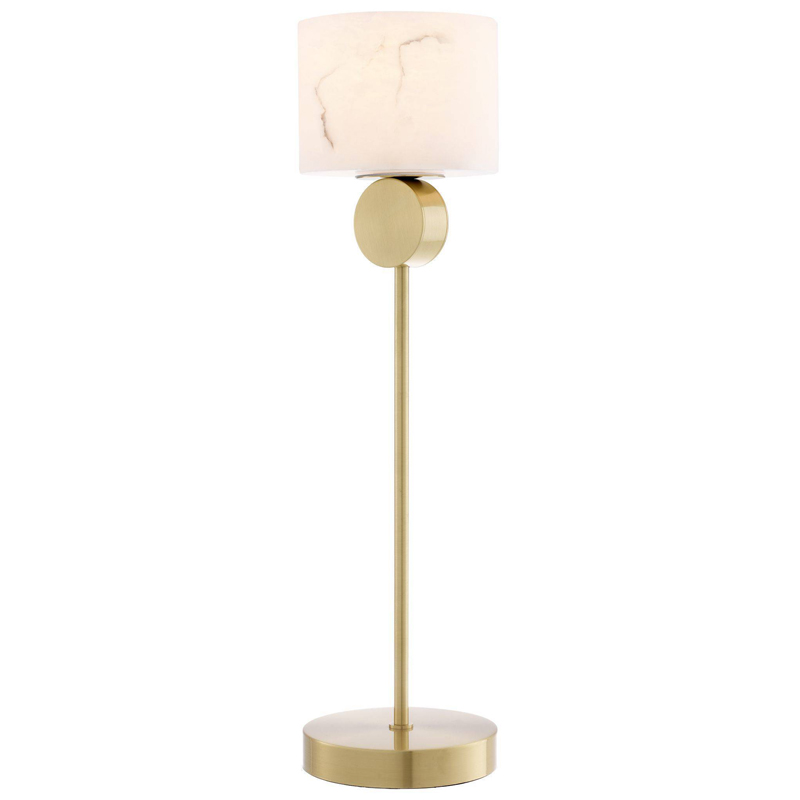 Настольная лампа Eichholtz Table Lamp Etruscan Латунь Белый Настольная лампа Eichholtz Table Lamp Etruscan Латунь Белый в Липецке | Loft Concept