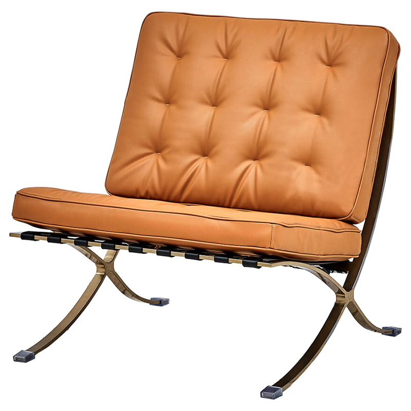 Кресло Barcelona Caramel Chair Карамель Кресло Barcelona Caramel Chair Карамель в Липецке | Loft Concept