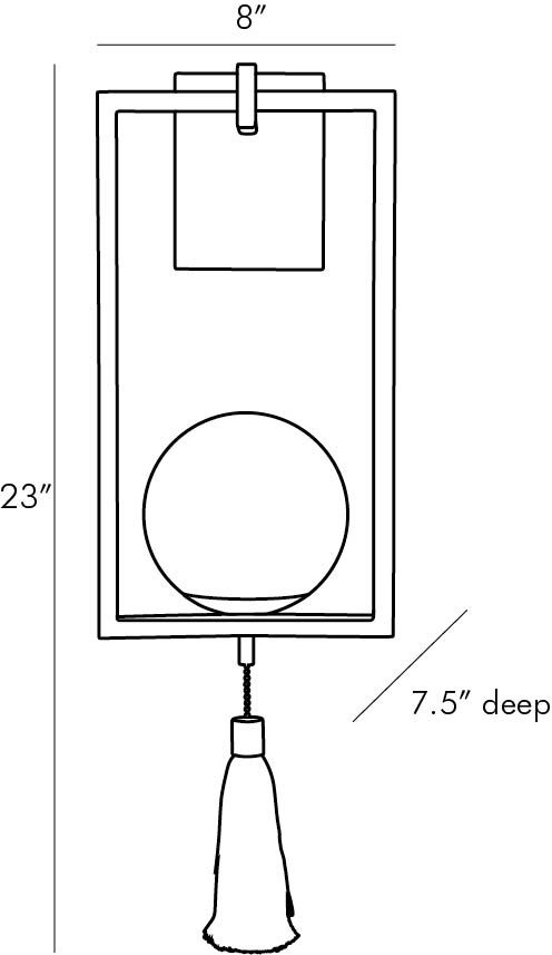 Бра Arteriors TRAPEZE SCONCE Бра Arteriors TRAPEZE SCONCE в Липецке