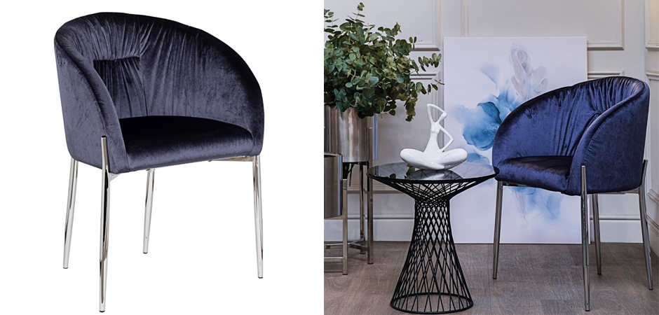 Стул Miranda Chair blue Стул Miranda Chair blue - Loft-Concept в Липецке