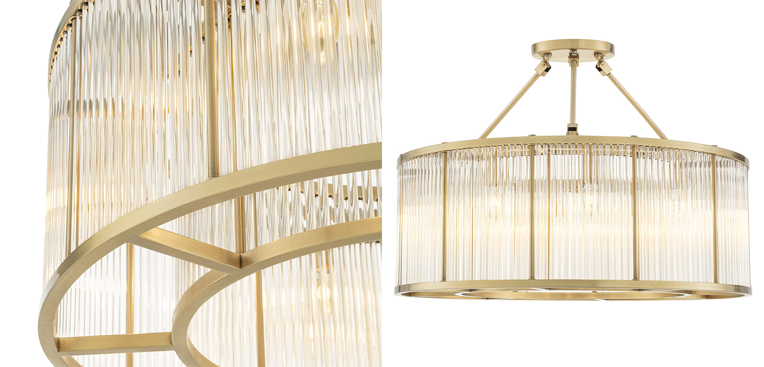 Потолочный светильник Eichholtz Ceiling Lamp Bernardi L - фото