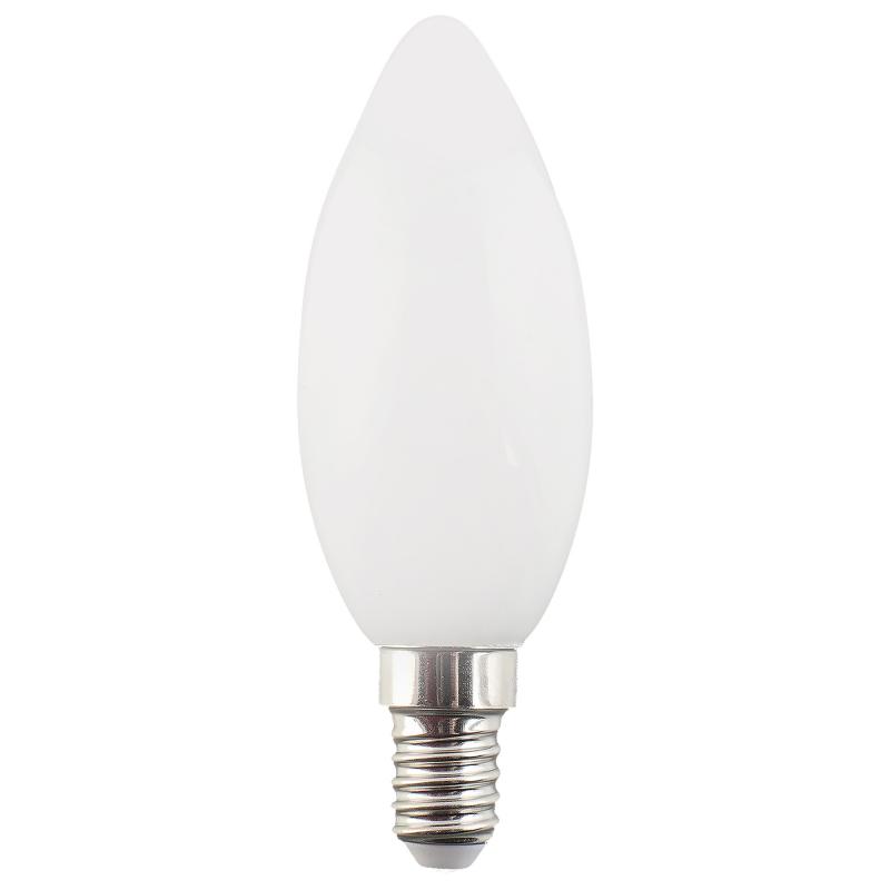 Белая матовая лампочка LED E14 5W Белый Белая матовая лампочка LED E14 5W Белый в Липецке | Loft Concept