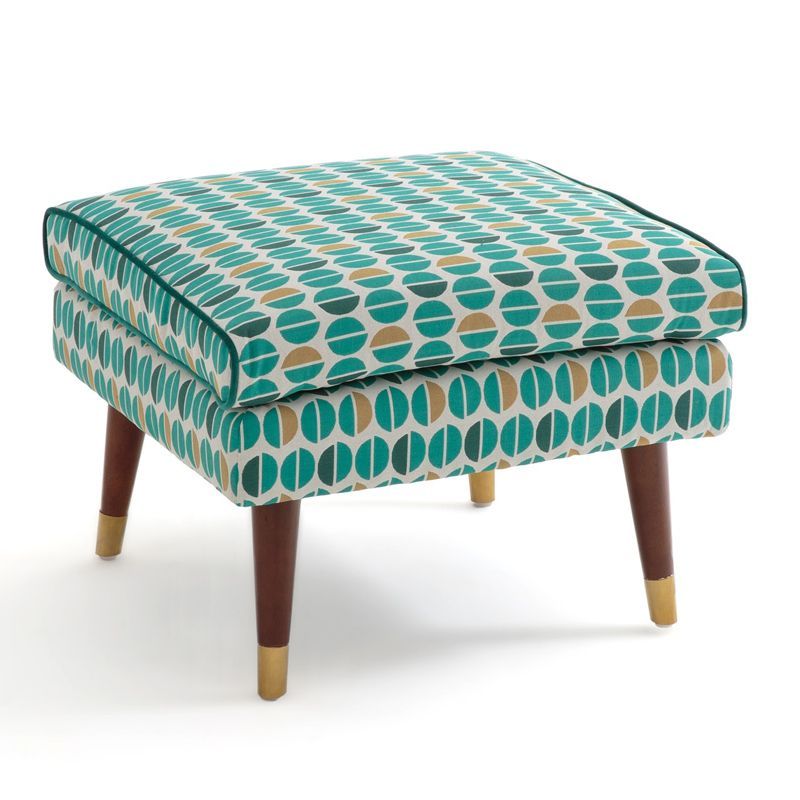 Пуф Classic Furniture синий белый желтый Синий Белый Желтый Пуф Classic Furniture синий белый желтый Синий Белый Желтый в Липецке | Loft Concept