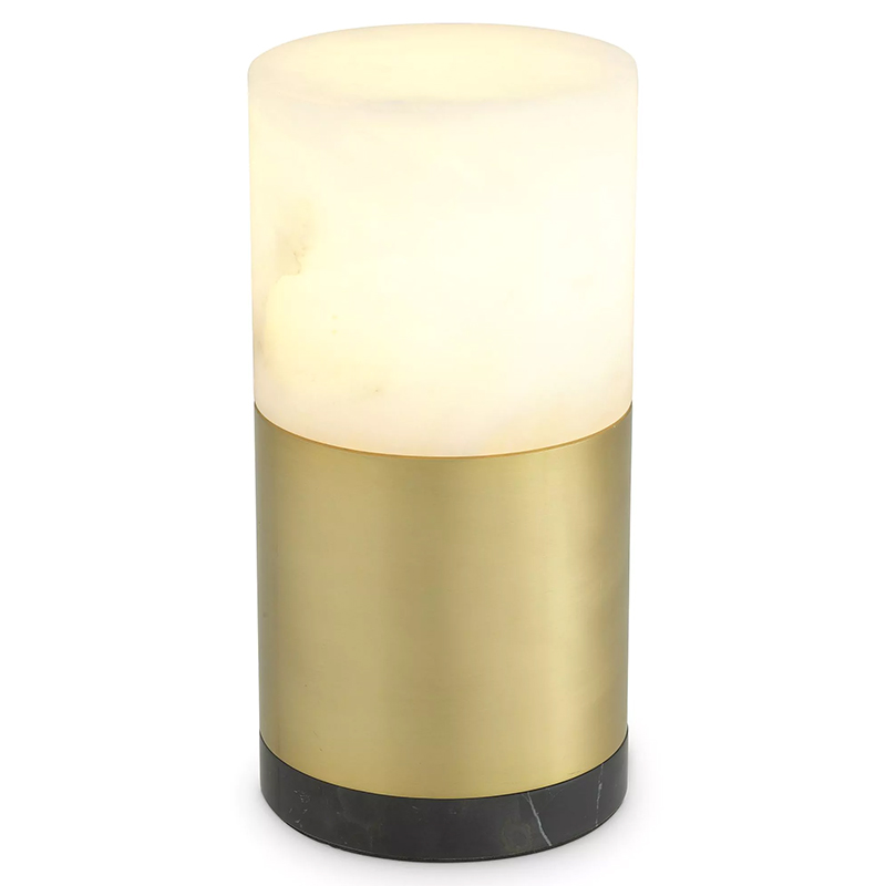 Настольная лампа Eichholtz Table Lamp McLean 15 cm Белый Мрамор Bianco Латунь Черный Мрамор Nero Настольная лампа Eichholtz Table Lamp McLean 15 cm Белый Мрамор Bianco Латунь Черный Мрамор Nero в Липецке | Loft Concept