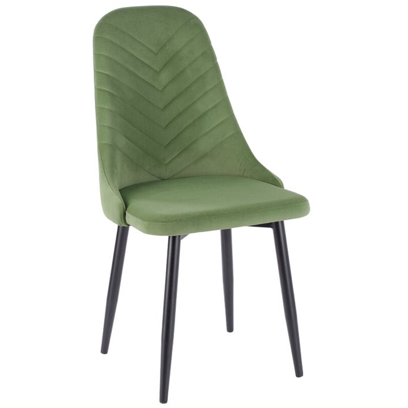 Стул Wijan Chair green Зеленый Черный Стул Wijan Chair green Зеленый Черный в Липецке | Loft Concept