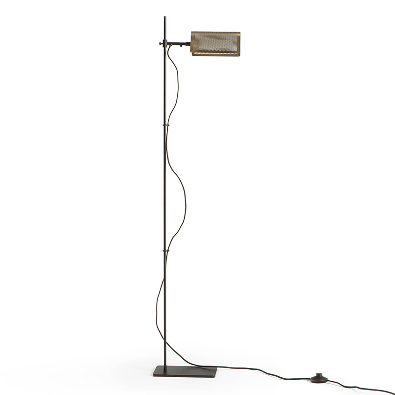 Торшер Zenon Floor lamp Черный Медь Торшер Zenon Floor lamp Черный Медь в Липецке | Loft Concept