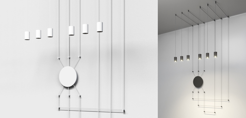 Подвес Wireflow FreeForm LED White 6 патронов Подвес Wireflow FreeForm LED White 6 патронов - Loft-Concept в Липецке