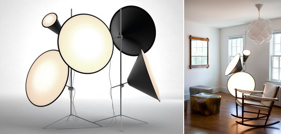 Торшер Tom Dixon Cone Gold Торшер Tom Dixon Cone Gold - Loft-Concept в Липецке