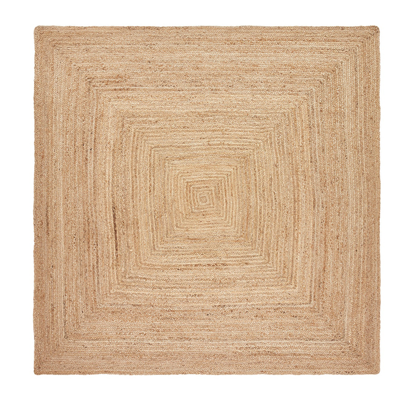 Ковер Square Carpet 100% джут Бежевый Ковер Square Carpet 100% джут Бежевый в Липецке | Loft Concept