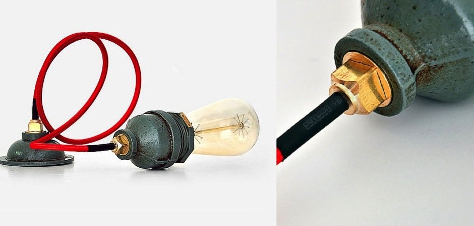 Подвесной светильник Steampunk Cage Glass Edison Ceiling Lamp Подвесной светильник Steampunk Cage Glass Edison Ceiling Lamp - Loft-Concept в Липецке