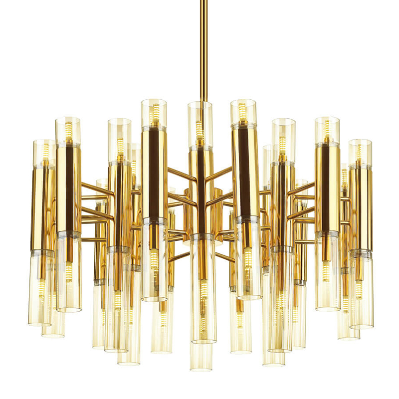 Люстра WATERFALL chandelier crystal 86 Глянцевое золото Янтарь (Amber) Люстра WATERFALL chandelier crystal 86 Глянцевое золото Янтарь (Amber) в Липецке | Loft Concept