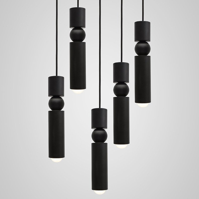 Подвесной светильник Fulcrum by Lee Broom Black Черный Подвесной светильник Fulcrum by Lee Broom Black Черный в Липецке | Loft Concept