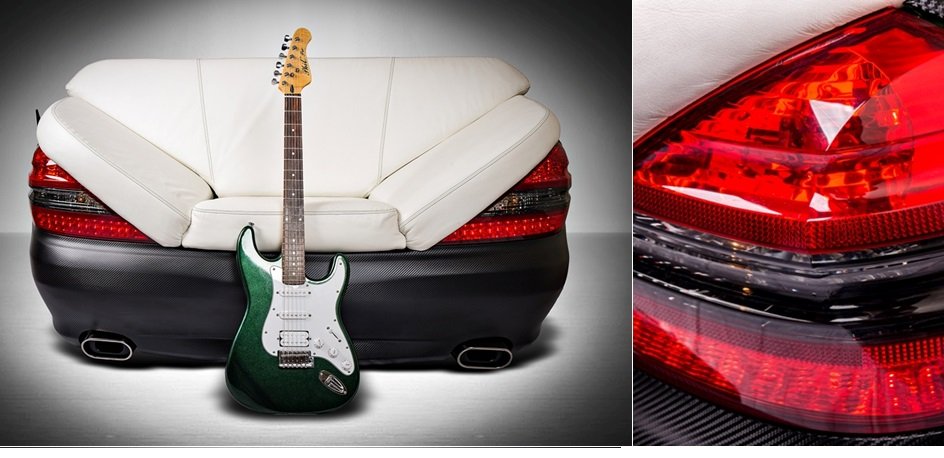 Диван MERCEDES BENZ SL AMG ROOM - Loft-Concept в Липецке