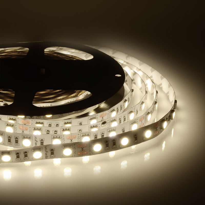 Светодиодная лента 14,4W/m 60LED/m 5050SMD дневной белый 5M Белый Светодиодная лента 14,4W/m 60LED/m 5050SMD дневной белый 5M Белый в Липецке | Loft Concept