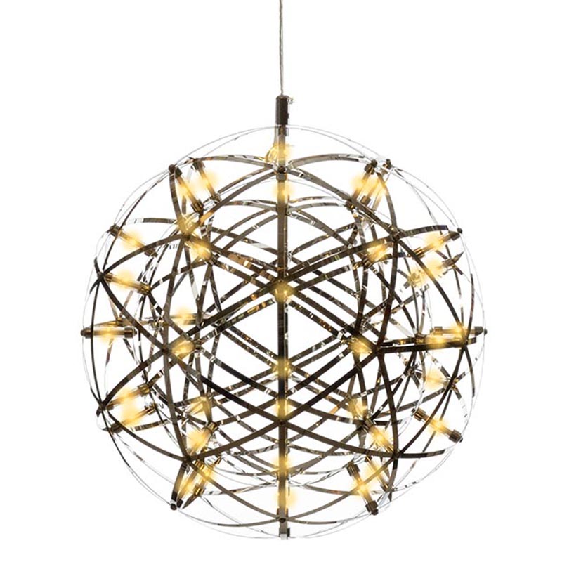 Люстра Moooi 3D Sphere Yellow lamp S Хром Люстра Moooi 3D Sphere Yellow lamp S Хром в Липецке | Loft Concept