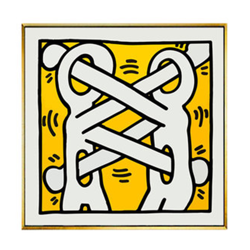 Постер Keith Haring 24 Мульти Постер Keith Haring 24 Мульти в Липецке | Loft Concept