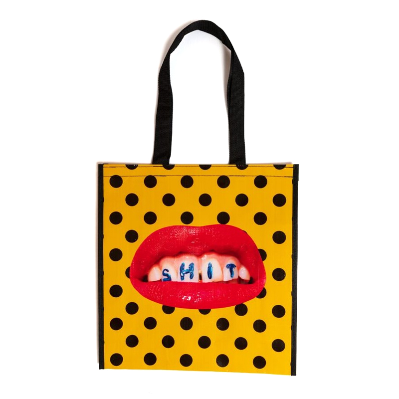 Сумка Seletti Grocery Shit Желтый Сумка Seletti Grocery Shit Желтый в Липецке | Loft Concept
