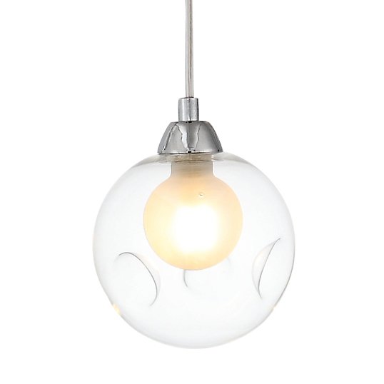 Светильник Bocci 28.1 Single Pendant Хром Прозрачный (Transparent) Светильник Bocci 28.1 Single Pendant Хром Прозрачный (Transparent) в Липецке | Loft Concept