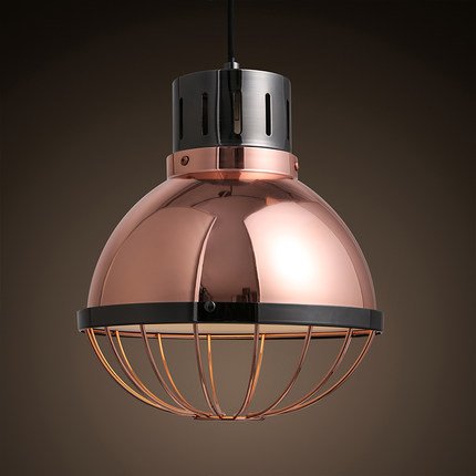 Подвесной светильник Ufo Copper Pendant Small Черный Медь Подвесной светильник Ufo Copper Pendant Small Черный Медь в Липецке | Loft Concept