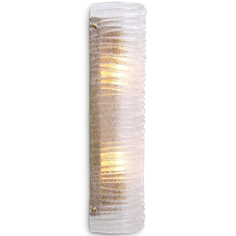 Бра Eichholtz Wall Lamp Sanchez Латунь Прозрачное Стекло Бра Eichholtz Wall Lamp Sanchez Латунь Прозрачное Стекло в Липецке | Loft Concept