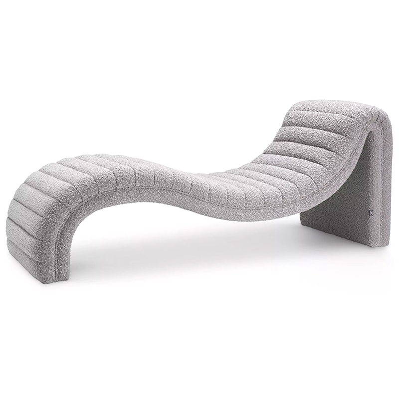 Кушетка Eichholtz Chaise Longue Pioneer Серый Кушетка Eichholtz Chaise Longue Pioneer Серый в Липецке | Loft Concept