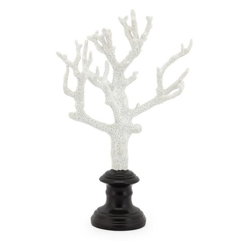 Статуэтка White Coral 37 Белый Черный Статуэтка White Coral 37 Белый Черный в Липецке | Loft Concept