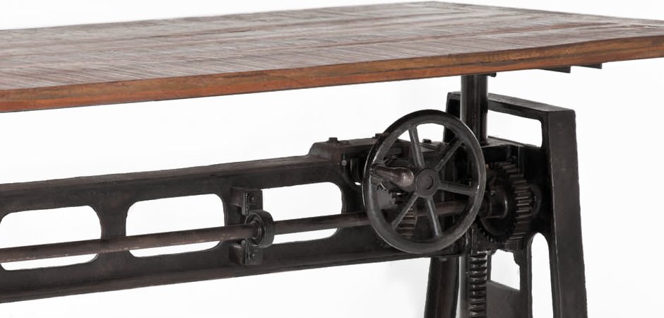 Стол GARIBALDI Dining Table Industrial Стол GARIBALDI Dining Table Industrial - Loft-Concept в Липецке