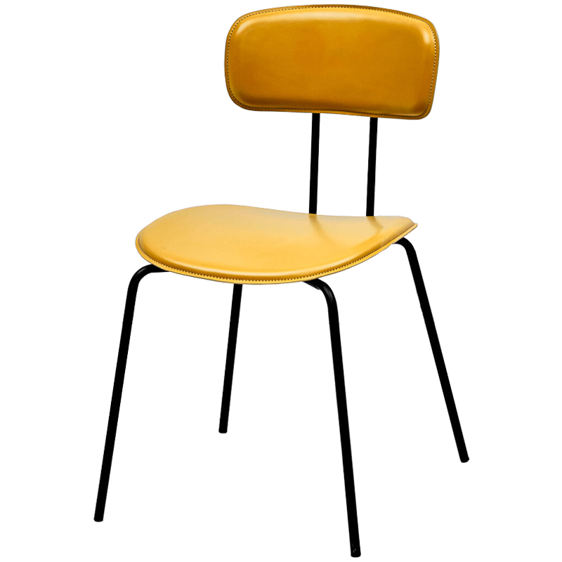 Стул Tyler Loft Stool yellow Желтый Черный Стул Tyler Loft Stool yellow Желтый Черный в Липецке | Loft Concept