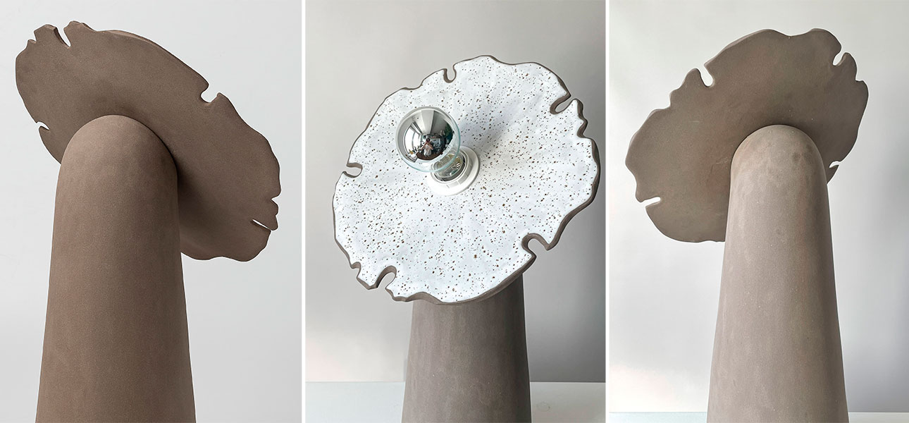 Настольные лампы FLOW big (антрацит) - фото №2