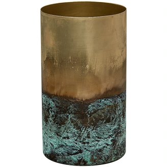 Ваза Turquoise Rust Латунь Бирюзовый Ваза Turquoise Rust Латунь Бирюзовый в Липецке | Loft Concept