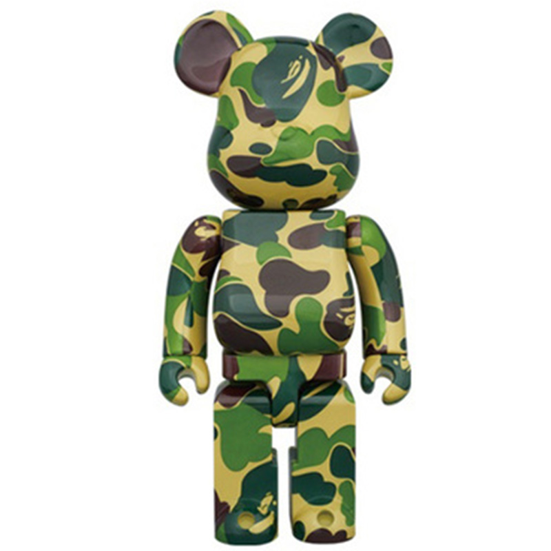 Статуэтка Bearbrick Camouflage Green Зеленый Статуэтка Bearbrick Camouflage Green Зеленый в Липецке | Loft Concept