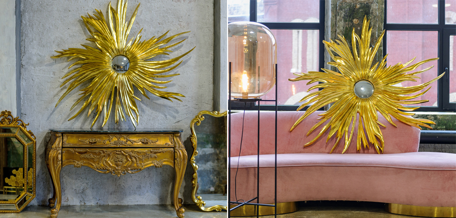 Зеркало Flower Sun Mirror Зеркало Flower Sun Mirror - Loft-Concept в Липецке