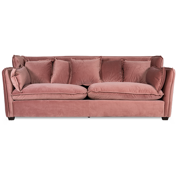 Диван Velwish rose Розовый пастельный Диван Velwish rose Розовый пастельный в Липецке | Loft Concept
