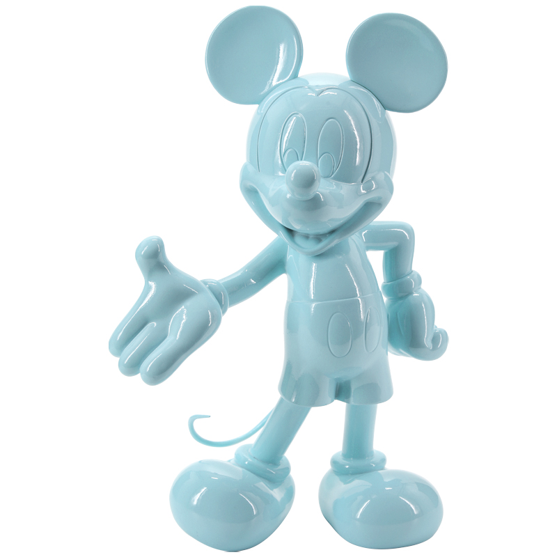 Статуэтка Mickey Mouse statuette blue Голубой пастельный Статуэтка Mickey Mouse statuette blue Голубой пастельный в Липецке | Loft Concept