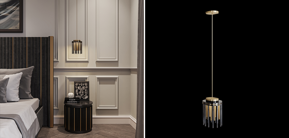 Подвесной светильник из латуни Coliseum Black Подвесной светильник из латуни Coliseum Black - Loft-Concept в Липецке