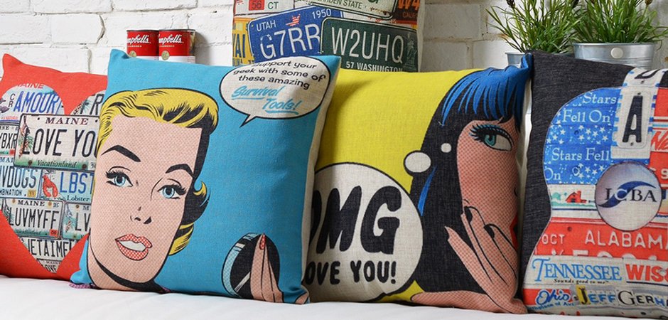 Декоративная подушка "i love you" Декоративная подушка "i love you" - Loft-Concept в Липецке