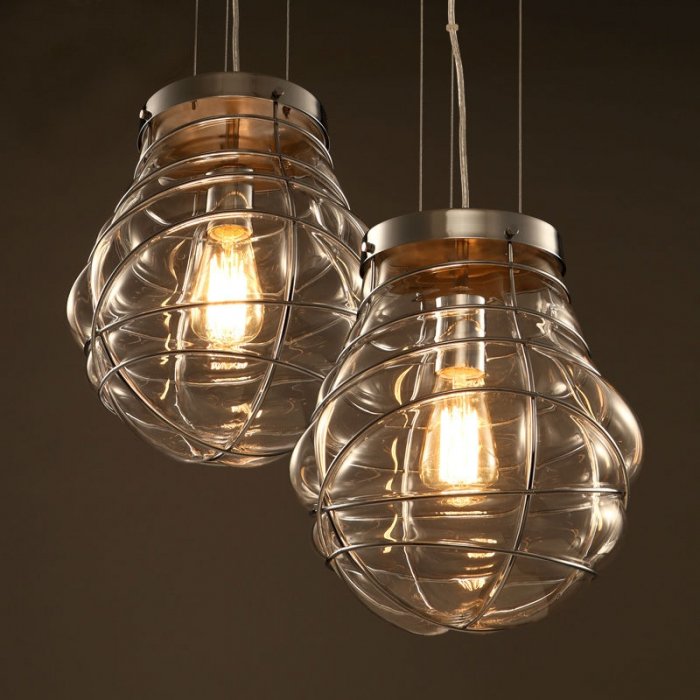 Подвесной светильник Steampunk Glass Shape Подвесной светильник Steampunk Glass Shape в Липецке | Loft Concept