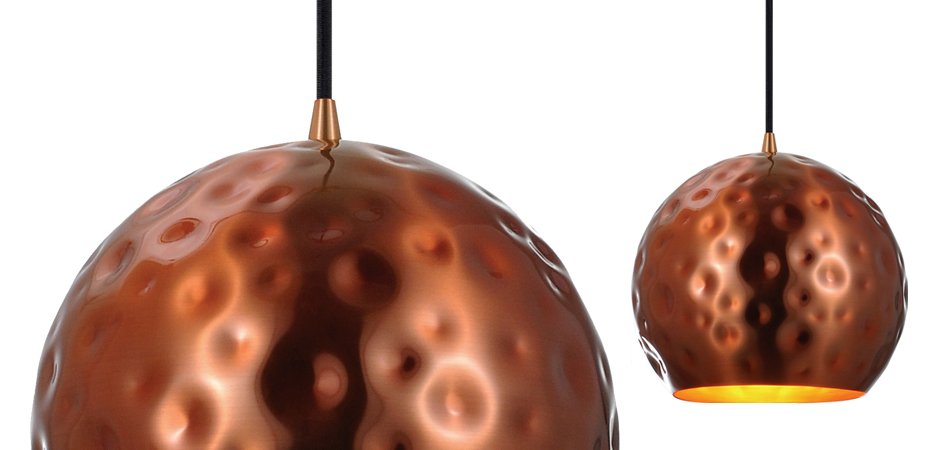 Подвесной светильник Copper loft pendant lamp sphere Подвесной светильник Copper loft pendant lamp sphere - Loft-Concept в Липецке