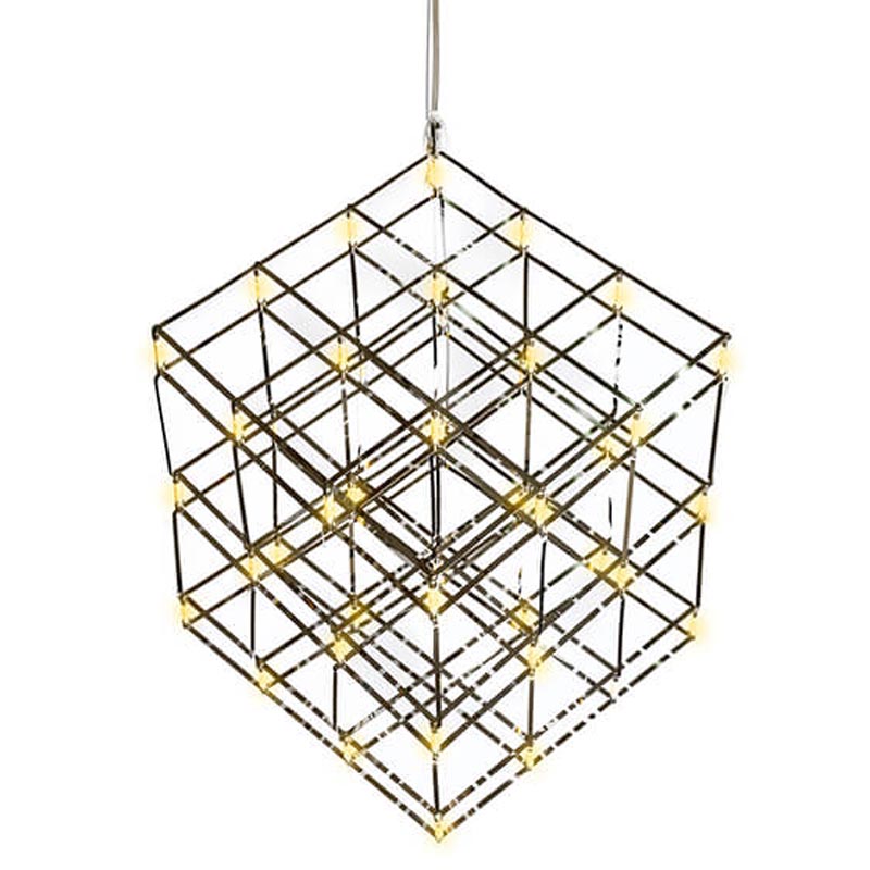 Люстра Moooi Tesseract Yellow lamp S Хром Люстра Moooi Tesseract Yellow lamp S Хром в Липецке | Loft Concept