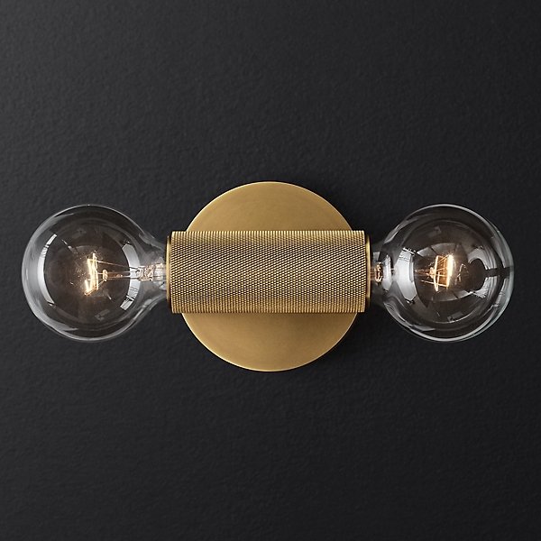 Бра RH Utilitaire Inline Sconce Brass Латунь Бра RH Utilitaire Inline Sconce Brass Латунь в Липецке | Loft Concept