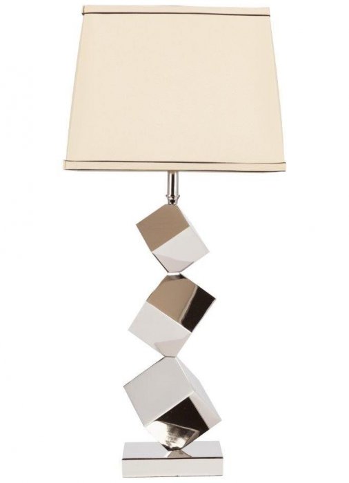 Настольная лампа Cubus Table Lamp Серебряный Настольная лампа Cubus Table Lamp Серебряный в Липецке | Loft Concept
