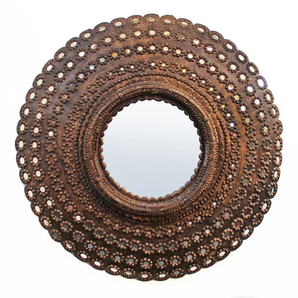 Зеркало Peacock Mirrors circle Restoration Hardware Акация Зеркало Peacock Mirrors circle Restoration Hardware Акация в Липецке | Loft Concept