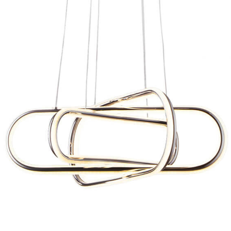 Люстра Joint Ovao Silver Chandelier Хром Люстра Joint Ovao Silver Chandelier Хром в Липецке | Loft Concept