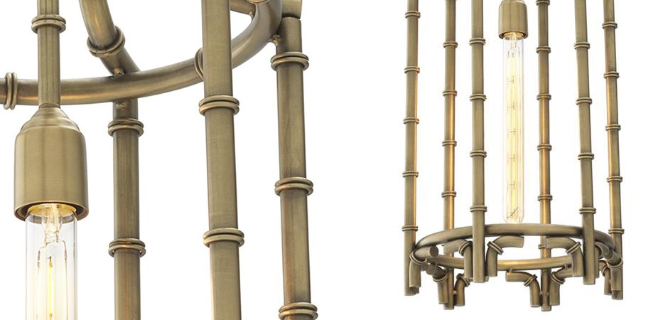 Люстра Eichholtz Lantern Vasco Brass - Loft-Concept в Липецке