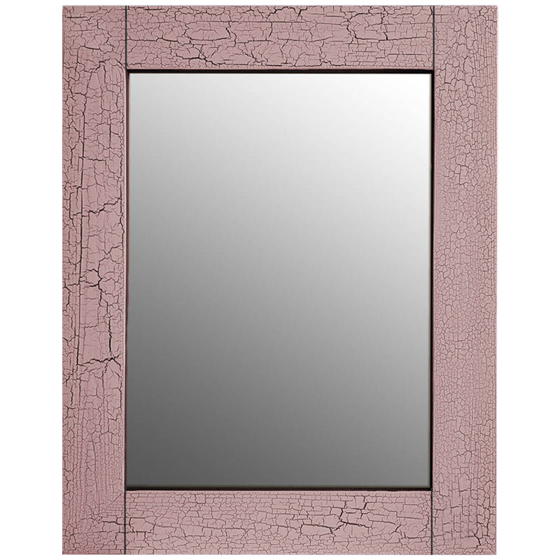 Зеркало Craquelure Finish pink Розовый (Rose) Зеркало Craquelure Finish pink Розовый (Rose) в Липецке | Loft Concept