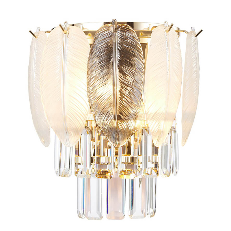 Бра Crystal in Petals Wall Lamp Глянцевое золото Бра Crystal in Petals Wall Lamp Глянцевое золото в Липецке | Loft Concept