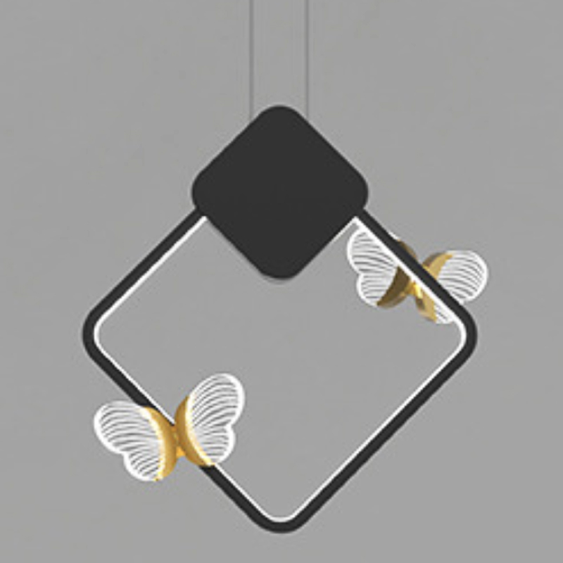 Светильник Butterfly Black Rhombus Прозрачный Черный Золотой Светильник Butterfly Black Rhombus Прозрачный Черный Золотой в Липецке | Loft Concept