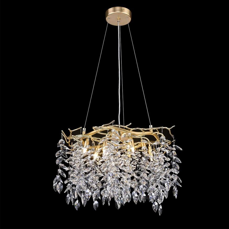 Хрустальная Люстра Diana Gold Small Золотой Хрустальная Люстра Diana Gold Small Золотой в Липецке | Loft Concept